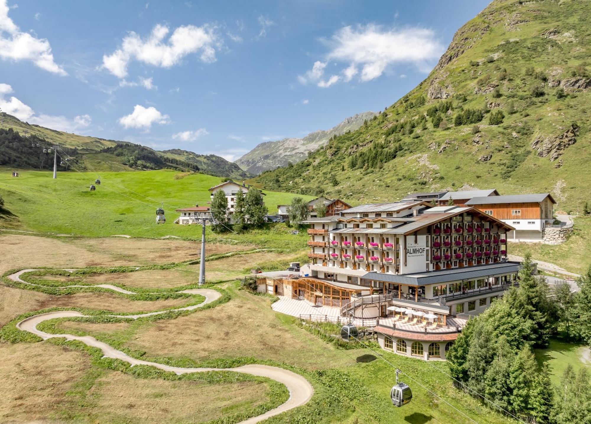 Hotel Almhof Galtür Exterior foto